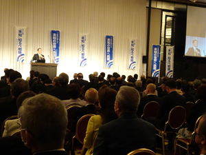 「徳島の政治家」強調した励ます会、飯泉知事、「最後のパーティー」か「６選へのキックオフ」か…